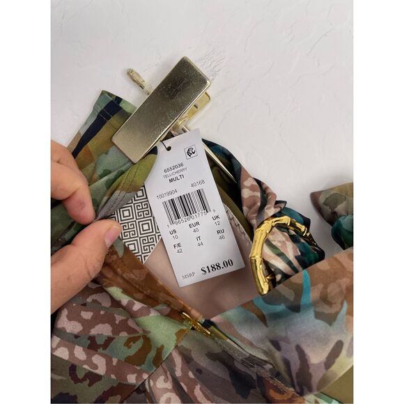 AMORESSA BY MIRACLESUIT Cameroon One Piece Swimsuit Size 10 MWT - Picture 2 of 7